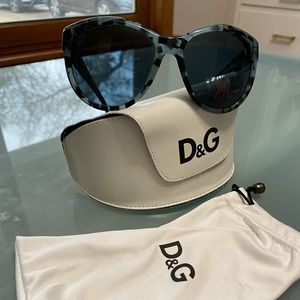 D&G Dolce and Gabbana cat-eye sunglasses